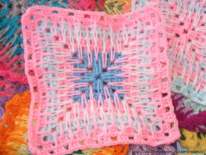 Granny Square on Spanish