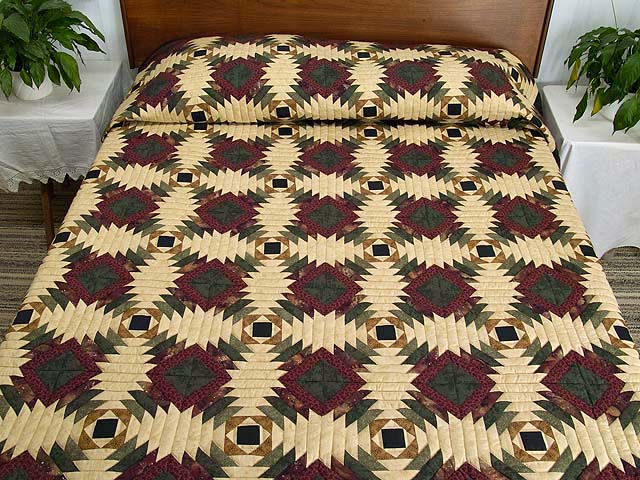 Tarted Up Pineapple Quilt