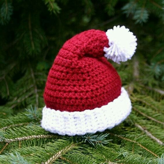 Santa Hat  Crochet
