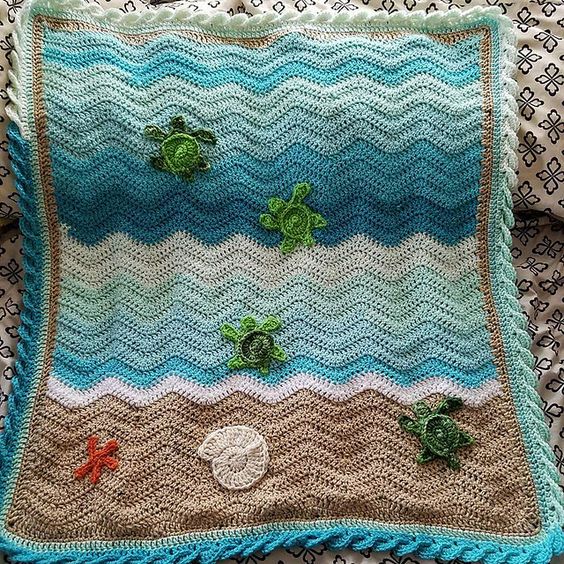 Crochet Sea Turtle Blanket Patterns Love Quilting Online