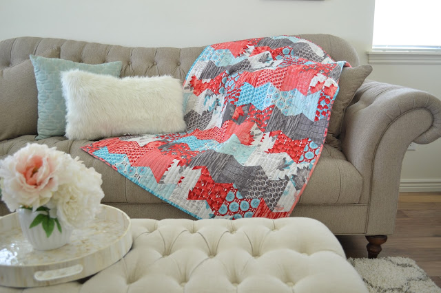 Half Hexie Fly Away Quilt