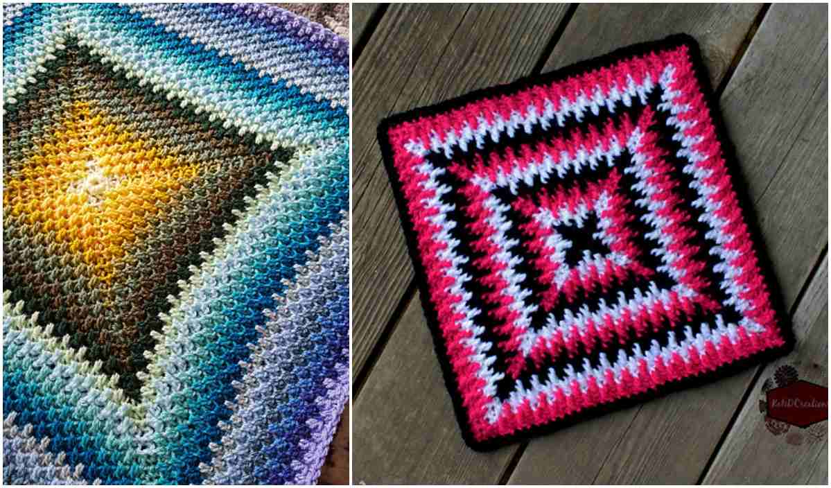 Mosaic Granny Square Afghan Love Quilting Online