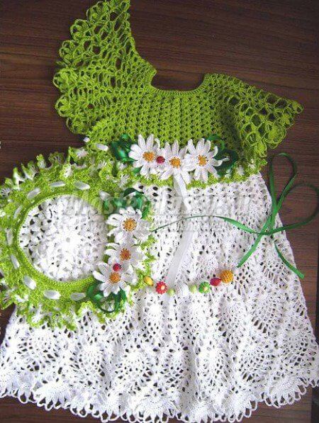 Crochet Girl Dress