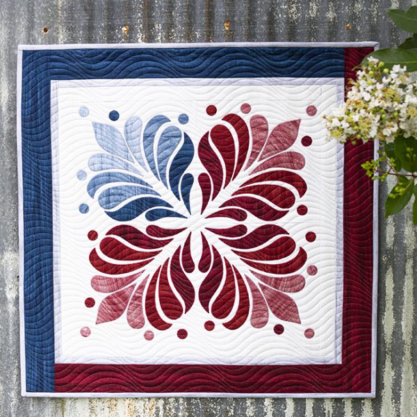 Red White And Blue Mini Quilt