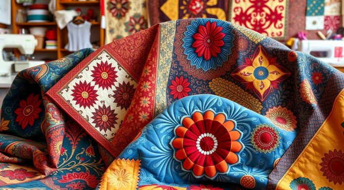 Quilting: where fabric becomes the perfect blend of art and coziness fabric creativity, cozy quilts, artful quilting, sewing crafts, Google Ads