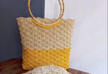 Summer Tote Bag and Hat