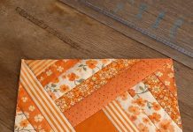Twisted Log Cabin Quilt Block Pattern Guide