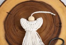 Crochet Angel Ornament