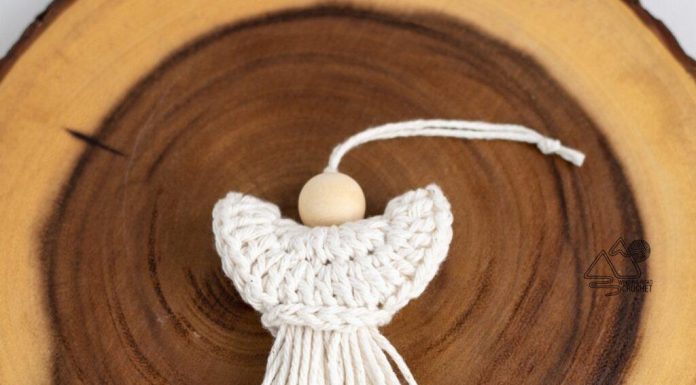Crochet Angel Ornament