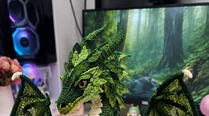 Free Crochet Dragon Amigurumi Pattern