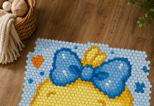 Hexagon Quilt Tutorial Cartoon Duck Quilt
