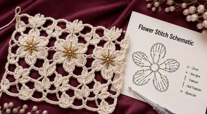 Beautiful Crochet Flower Tutorial